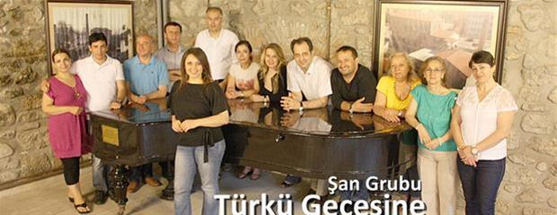 Denizli Belediye Konservatuvarı Şan Bölümü Türkü Gecesine Destek Verdik.